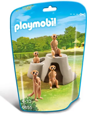 Immagine prodotto di PLAYMOBIL suricato con collina 6655