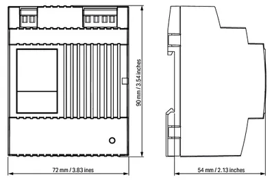 Zdjęcie produktu dla Wago 787-1012, 60 W, 85 - 264 V, 44 - 66 Hz, 1.4 A, Pasywne, 10 ms