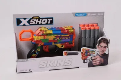 Zdjęcie produktu dla ZURU X-SHOT Skins Menace wyrzutnia 36515N