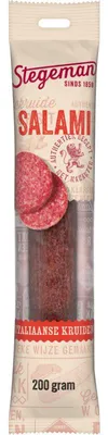 Image de Salami Stegeman aux herbes italiennes, 200 g - épicé et aromatique