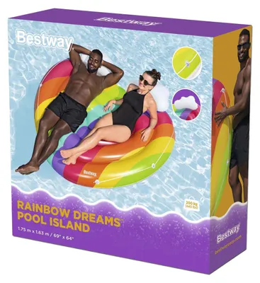 Immagine prodotto di Isola da bagno Bestway® Rainbow Dreams™