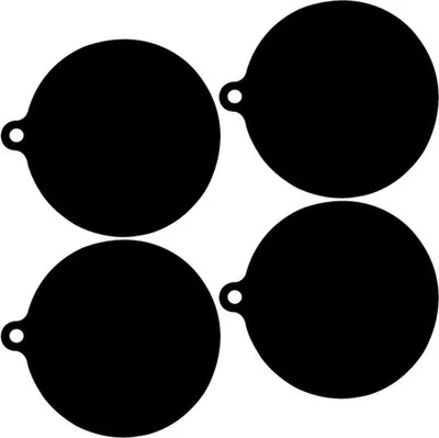 Set aus 4 rutschfesten Silikon-Schutzmatten für Induktionskochfelder, kratzfest und vielseitig einsetzbar