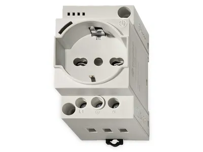 Produktbild von Finder Schaltschrank-Steckdose 7U.00.8.230.0010  Grau (RAL 7035) 1 St