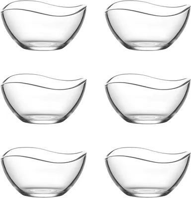 Produktbild von LAV VIR261E Vira 310cc 6pcs Schale / Kase / Bowl DISPLAY PAK