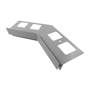 Immagine prodotto di Profilo di gronda in alluminio Renoplast K35 pavimento in ceramica, angolo interno 135°, grigio