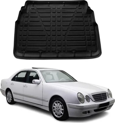 Produktbild von Kofferraumwanne Laderaumwanne für Mercedes E Klasse W210 1996-2001 Limo Gummi