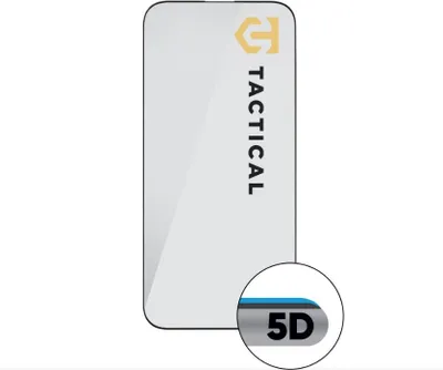 Produktbild von Tactical "Glass Shield 5D iPhone 16 Pro Max" Black