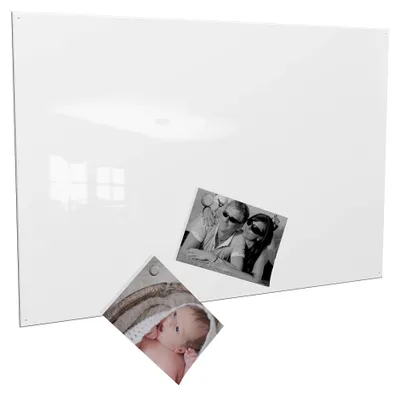 Imagen del producto de Pizarra magnética con 4 imanes, tamaño 60 x 90 cm