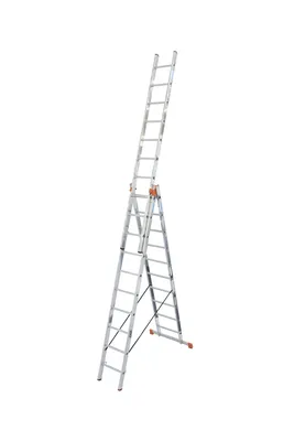 Produktbild von KRAUSE Vielzweckleiter MONTO Tribilo alu 3x 10 Sprossen, H: 297,0 cm