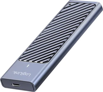 Image de LogiLink Boîtier USB 3.2 Gen 2x2 pour M2 NVMe & SATA SSD gris