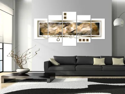 Zdjęcie produktu dla Obraz akustyczny Abstrakcja 200x100 cm Obrazy Pianka akustyczna Wysokowydajny pochłaniacz dźwięku Izolacja akustyczna Płótno 5 szt Fototapeta Akustyka pomieszczenia Izolacja akustyczna 020101-269
