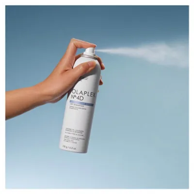 Produktbild von Olaplex N.4D Clean Volume Detox, 250 ml, Trockenshampoo, Unisex, Alle Haare, Anti-Fett, Auffrischend, Volumengebend, HYDROFLUOROCARBON 152A, BUTANE, ALCOHOL DENAT., ALUMINUM STARCH OCTENYLSUCCINATE, FRAGRANCE...
