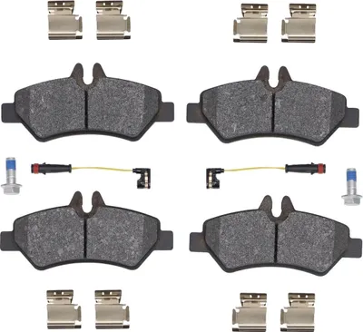 Image de MS 13046038372N-SET-MS Plaquettes de frein, mâchoires de frein pour essieu arrière du bus MERCEDES-BENZ SPRINTER 3,5 t (B906)