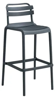 Image de Tabouret de terrasse en Gris anthracite pour Exterieur