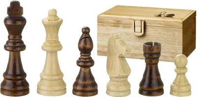 Produktbild von Philos 2005 - Schachfiguren Remus, Königshöhe 89 mm, in Figurenbox