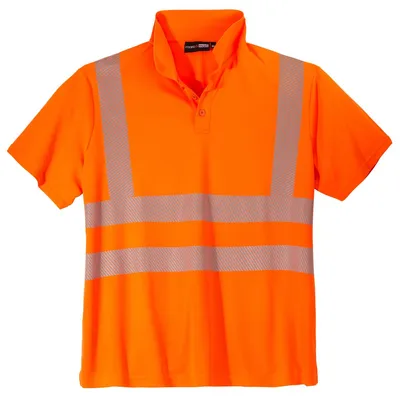 Produktbild von Marc & Mark Warnschutz-Poloshirt XXL neonorange