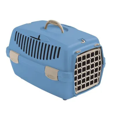 Zdjęcie produktu dla STEFANPLAST Gulliver 1 skrzynka niebieska z plastikowymi drzwiczkami 48x32x31cm, 97984