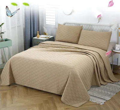 Obrázek produktu pro Sada tří kusů: přehoz na postel a 2 povlaky na polštáře