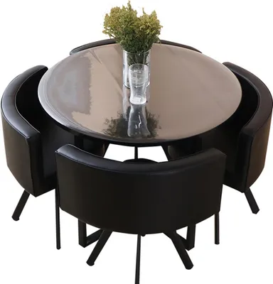 Produktbild von Transparente PVC-Tischschutzfolie – Abwaschbar – Rund – Rutschfest – 120 cm