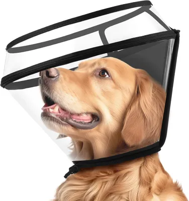 Image de Collier pour chien, réglable, souple et flexible, taille S, protège contre les griffures