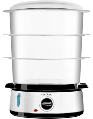 Produktbild von Cecotec Elektrischer Dampfgarer Vapovita 3000 INOX, (800 Watt, 3x 3