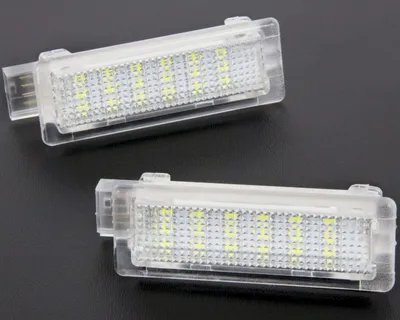 Produktbild von 2 x Led Fussraumleuchte für BMW 3er F30, F31, F34, F80 | 5er F07 F10 F11