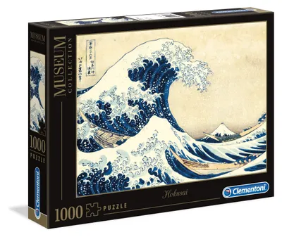 Immagine prodotto di Clementoni 39378 Hokusai: La Grande Onda Puzzle da 1000 pezzi Collezione Museo