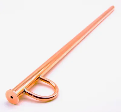 Produktbild von Whisky Thief Valinch - Kupferpipette zum Probieren 63cm  Probenheber Kupfer Pipette zur Probenahme