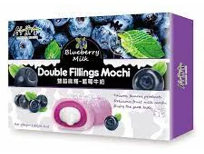 Image de Biscuits mochi aux fraises et au lait, 180g - Bamboo House