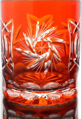 Produktbild von Whiskyglas Schleuderstern 280ml orange