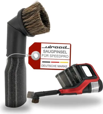 Produktbild von Staubsaugerdüse Staubpinsel Naturhaar passend für Philips Speedpro Max Aqua Ersatzteil Zubehör Staubsaugerdüse Möbelpinsel Möbelbürste Aufsatz XC7042/01 XC7043