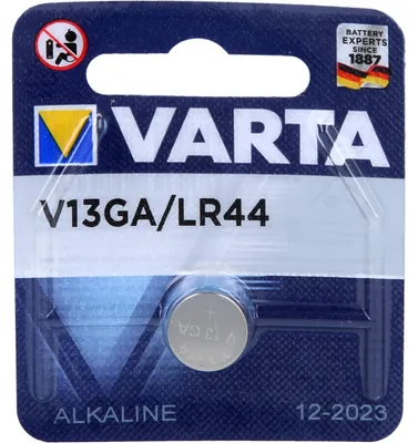 Obrázek produktu pro Panasonic 30001106, Baterie na jedno použití, LR44, Alkalický, 1,5 V, 12 kusů, 120 mAh