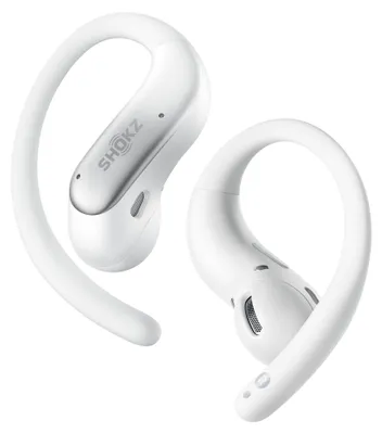 Zdjęcie produktu dla SHOKZ OpenFit Air 2, True Wireless Stereo (TWS), Połączenia/Muzyka/Sport/Codzienność, Zestaw słuchawkowy, Biały