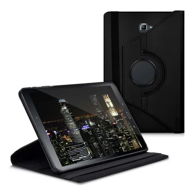 Produktbild von kwmobile Schutzhülle kompatibel mit Samsung Galaxy Tab A 10.1 (S-Pen) (2016) - Hülle 360° Tablet Cover Case Schwarz