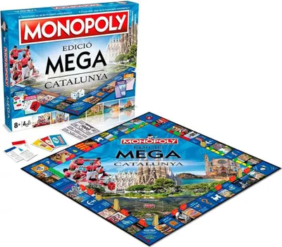 Produktbild von Hasbro Monopoly Mega Catalonia Brettspiel Mehrfarbig  Mehrfarbig One Size