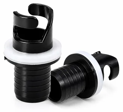 Produktbild von 2 Universalventilverbindungsstücke für Luftpumpen für aufblasbare Boote