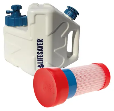 Produktbild von LifeSaver® Cube | Ersatz Filterkartusche für Wasserfilter Kanister Pumpe | Filtert 99,9999% aller Bakterien | Wasseraufbereitung Trinkwasser Camping bis zu 5.000 Liter | Tragbarer Wasserentkeimer