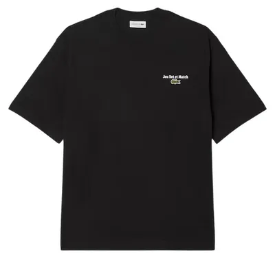 Produktbild von Lacoste - T-Shirt für Herren, Jersey, Lose GT18682 (XXL) (Schwarz)