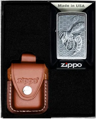 Produktbild von Feuerzeug-Set  ZIPPO  WASP Geschenk No4