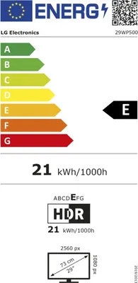 Produktbild von Lg 29Wp500-B