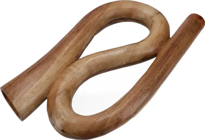 Produktbild von Rundes Didgeridoo (Holz) - Modell 6, Braun, 50*30*6 cm, Musikinstrumente