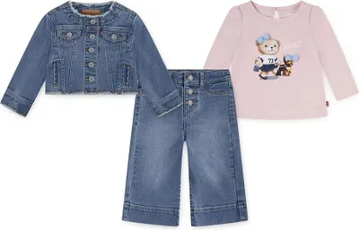 Produktbild von Levi´s ® Kids 1en551 Set Blau,Rosa 12 Months Mädchen Blau,Rosa 12 Months
