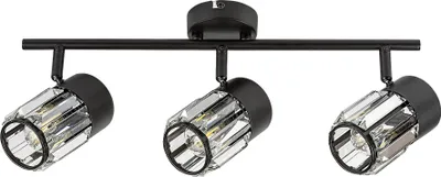 Immagine prodotto di Rabalux 73061 Faretti lampade Venaro E14 3x MAX 15 metallo vetro nero