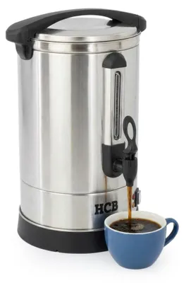 Produktbild von HCB Kaffeemaschine - 5,3 Liter - 35 Tassen - silber - 230V - Edelstahl - 1345