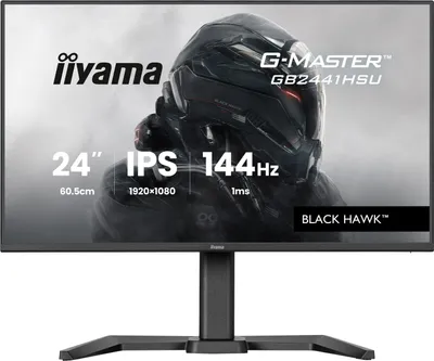 Immagine prodotto di Monitor da gioco, IIYAMA 24 pollici FHD 144Hz IPS 1ms, regolabile in altezza, G-Master