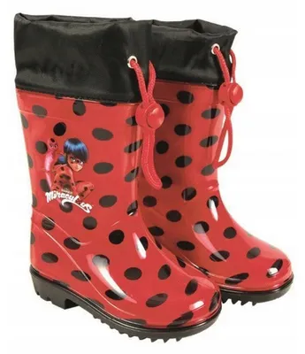 Produktbild von Coqui - "Perletti" Wunderbare Marienkäfer Gummistiefel für Kinder PP12749 (30 EU) (Rot)