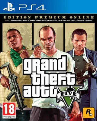 Produktbild von Rockstar Games Grand Theft Auto V: Premium Edition (PS4), PlayStation 4, Multiplayer-Modus