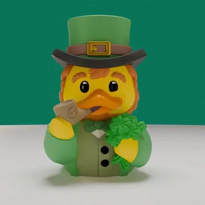Productafbeelding van St. Patrick's Day Tubbz PVC-figuur, verpakte editie, 10 cm