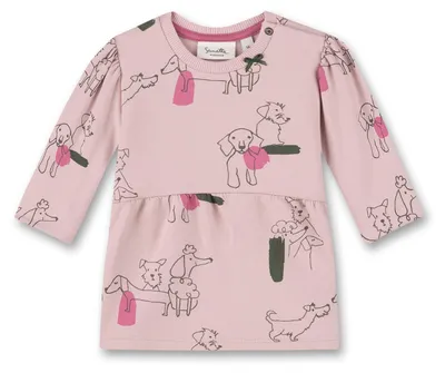 Produktbild von Sanetta Kidswear Mädchen-Sweatkleid Rosa 80