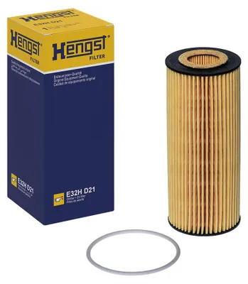 Produktbild von Ölfilter-Einsatz 158 mm HENGST FILTER passend für u.a. ALFA ROMEO 159